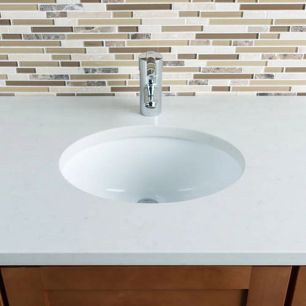 Ceramic Small Oval Bathroom Bowl O763474
