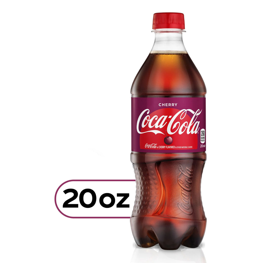 Cherry Soda 20oz Bottles, Quantity of 24 A255756