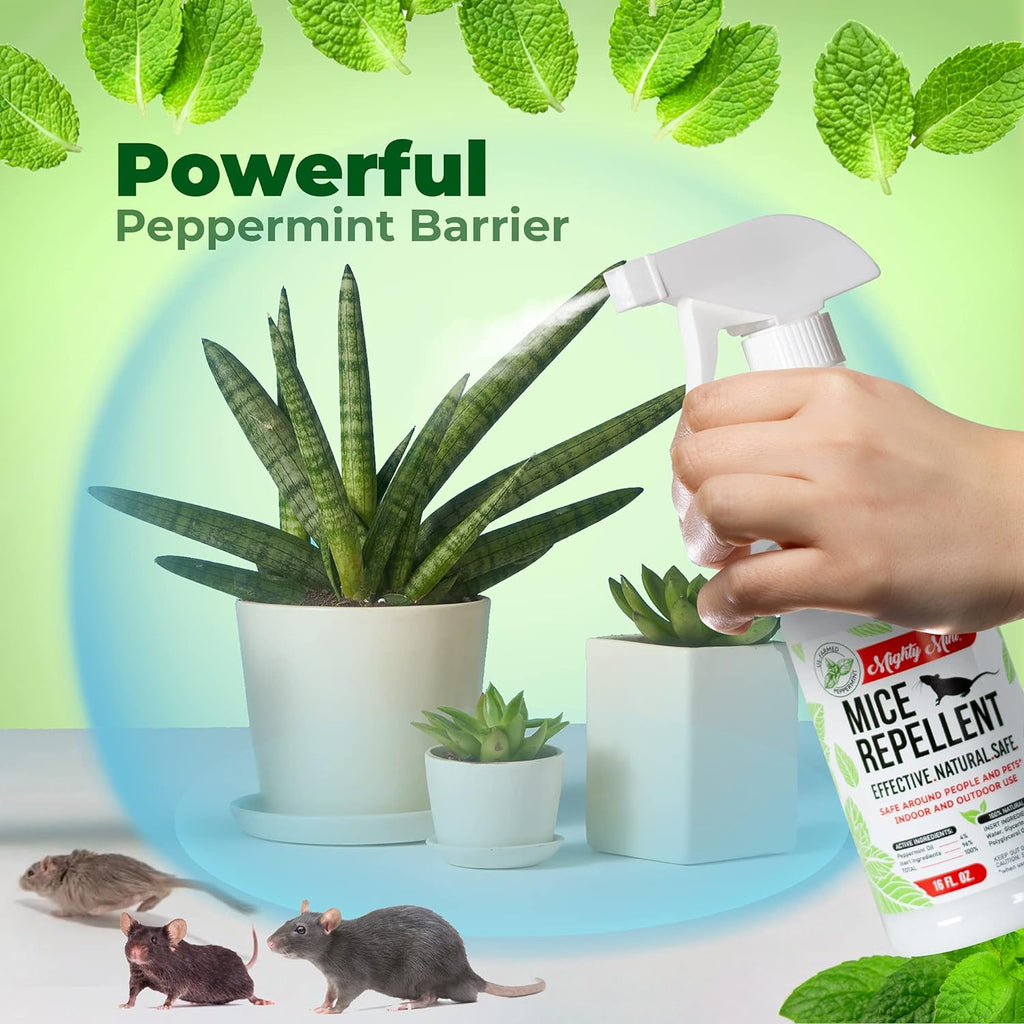 16oz Peppermint Oil Mice Repellent Spray N730