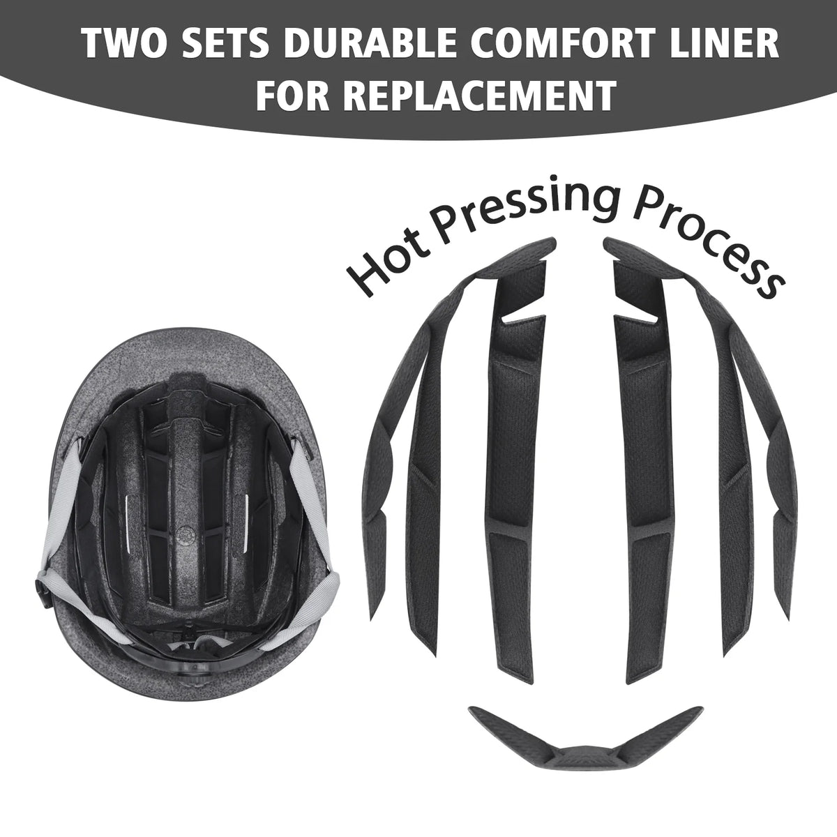 Adult Bike Helmet with Light Gray E184