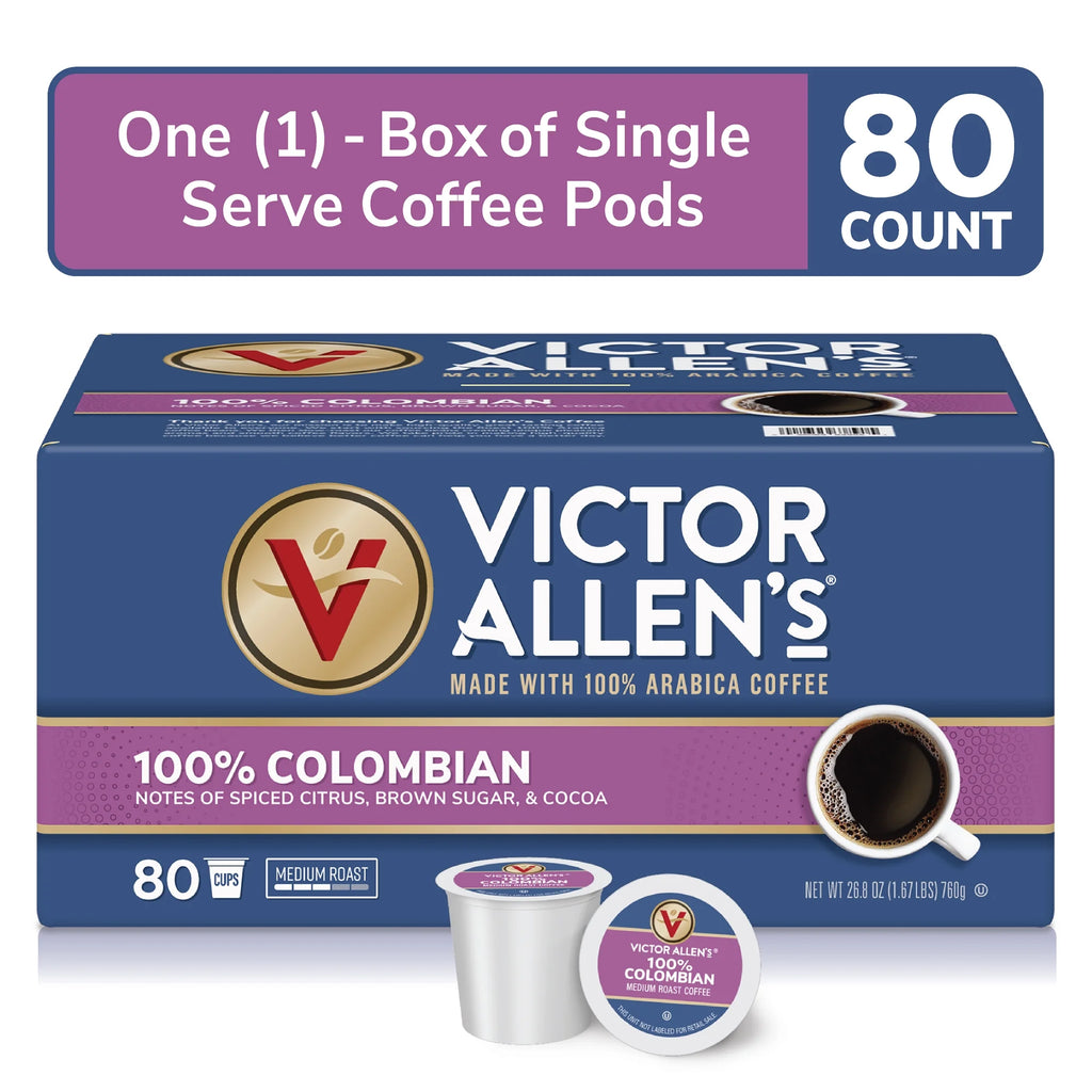 100% Colombian Coffee Single Serve Coffee Pods O74110