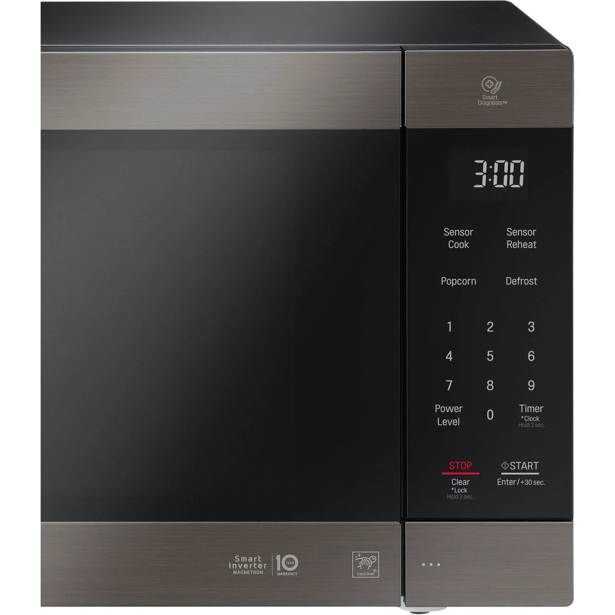 2.0 Cu. Ft. 1200W Black Stainless Steel Countertop Microwave N9269