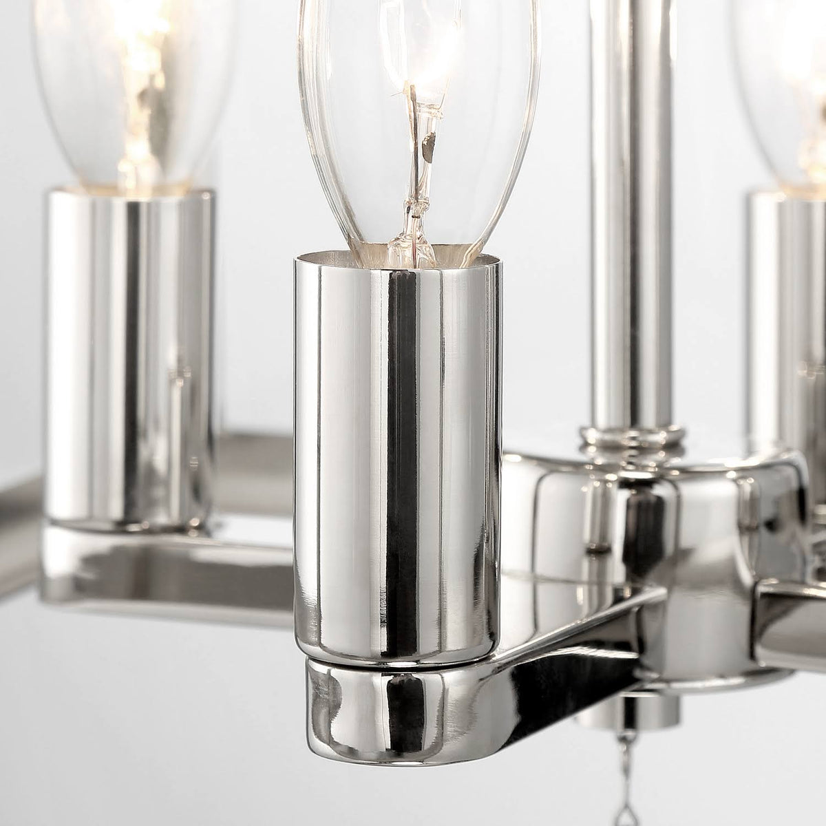 4-Light Ceiling Mount Nickel C9803