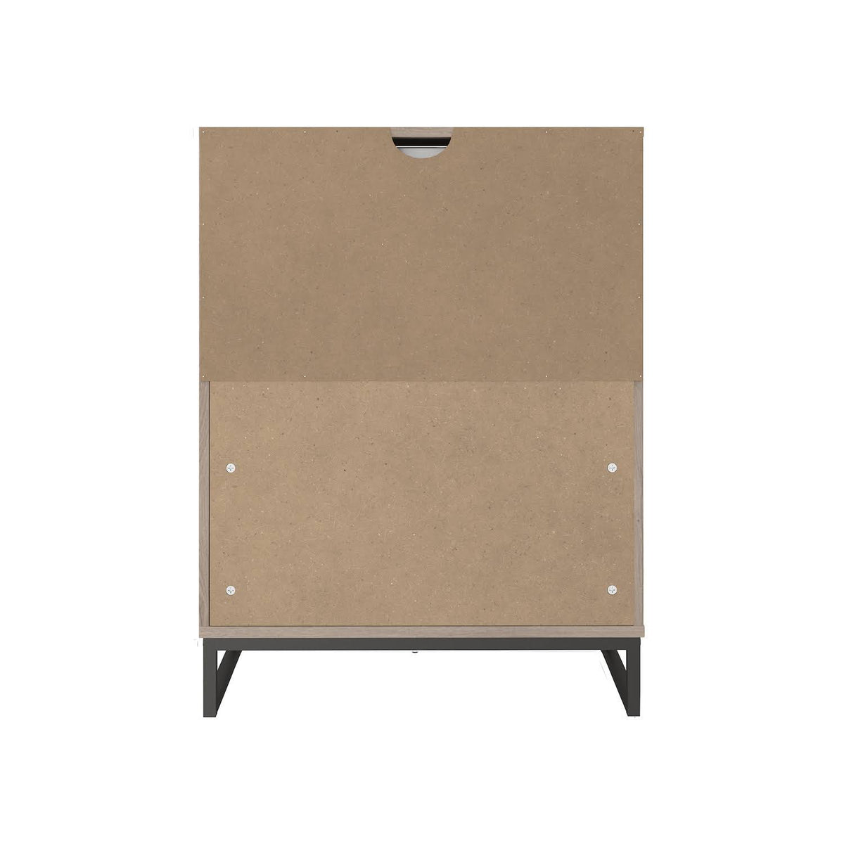 Whitewash 4-Drawer Chest H122