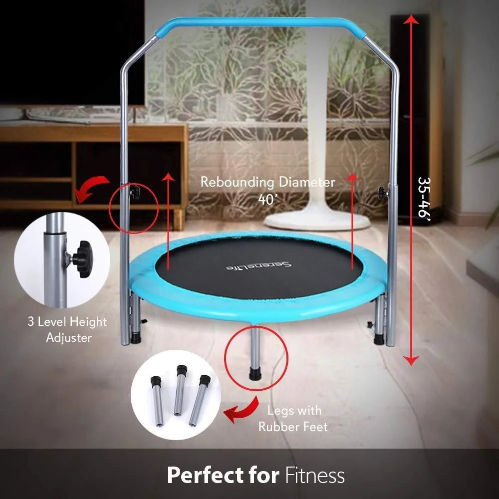 40'' Foldable Round Trampoline V587