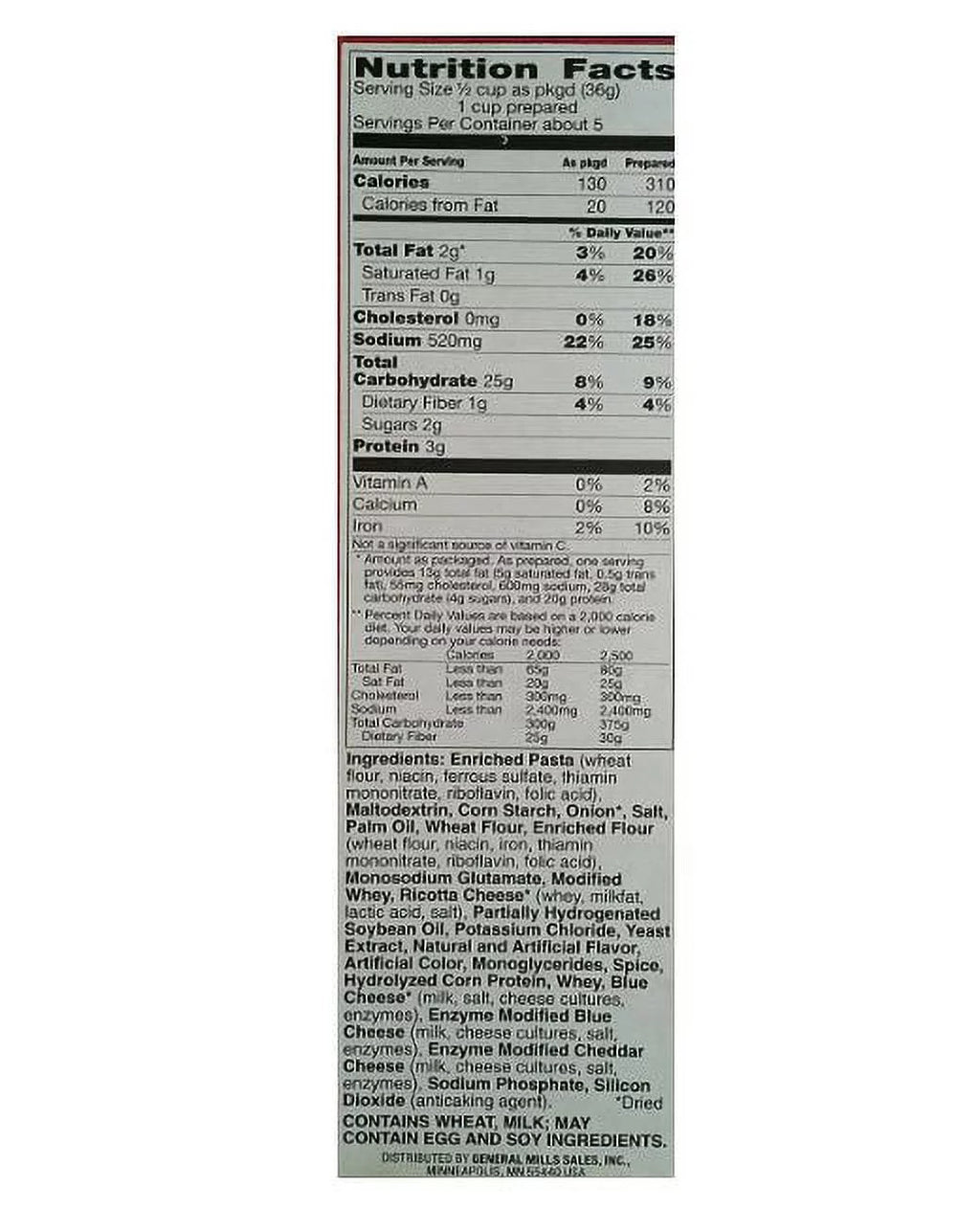 Pasta & Sauce Mix 4.8 oz C853597