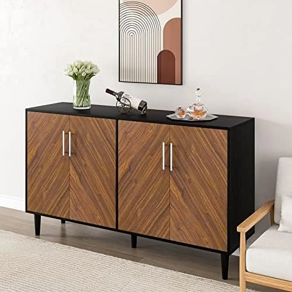 Black 4 Door Sideboard R784624