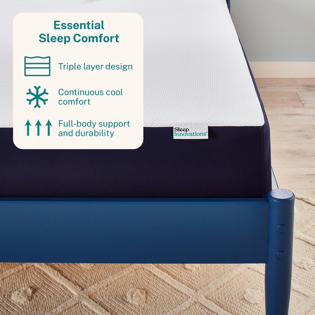 Queen Cooling Gel Foam Mattress V7494