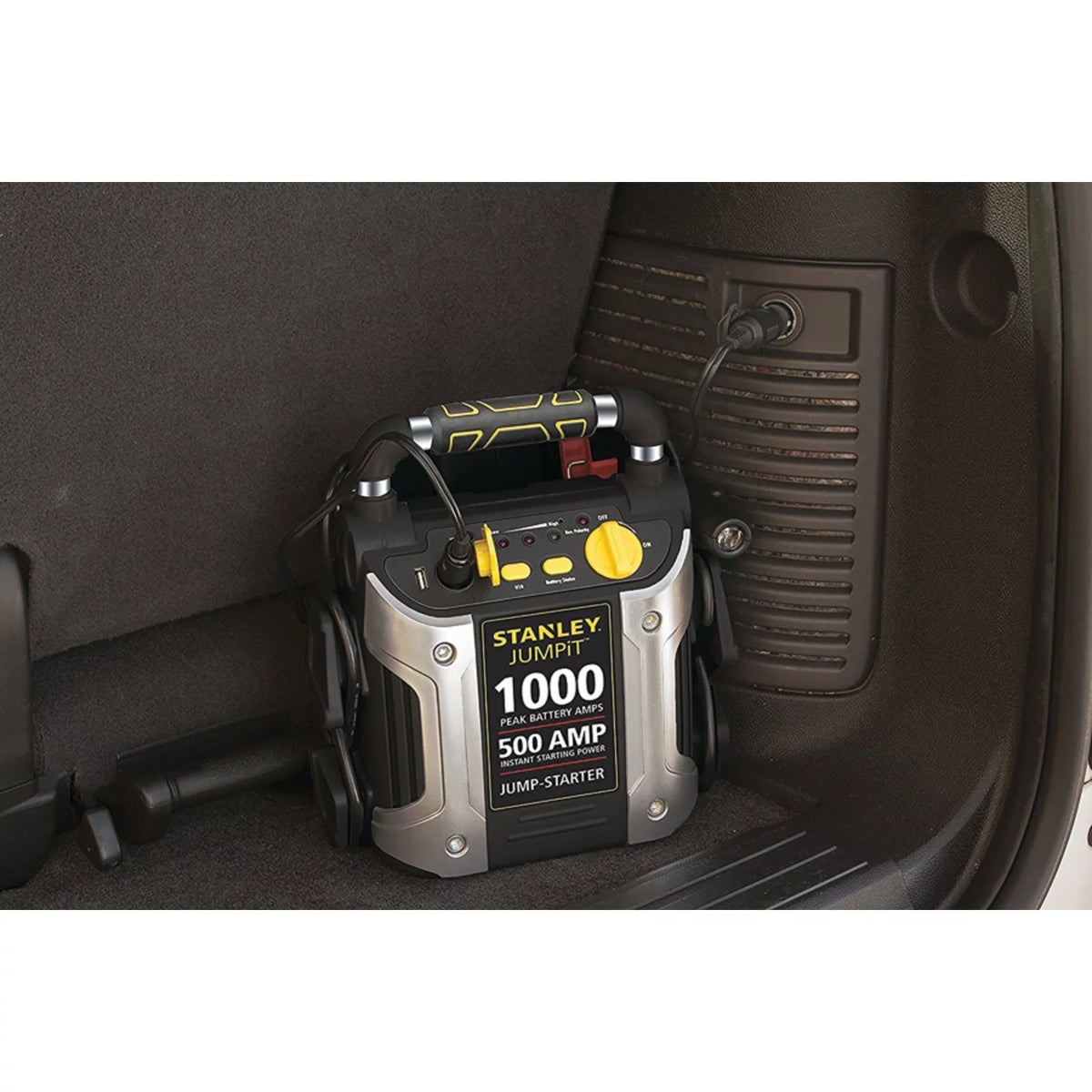 1000 Peak Amp Jump Starter with 120 PSI Compressor P75067