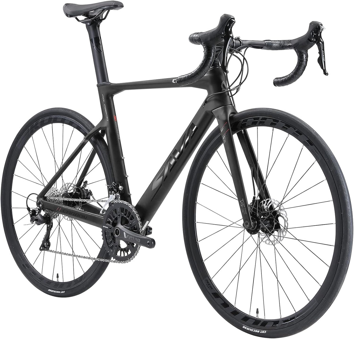 Carbon Road Bike with Carbon Fiber Frame 700C Racing Bicycle T6318