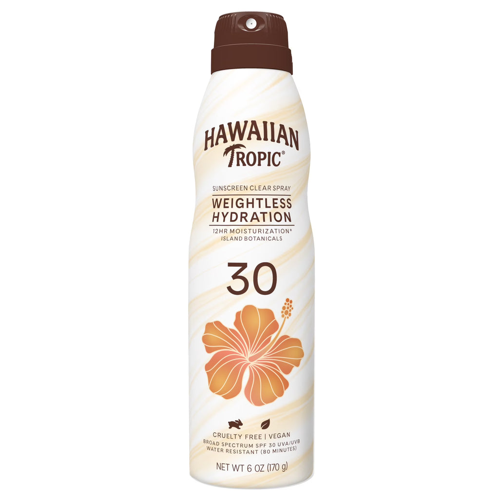 Clear Spray Sunscreen SPF 30, 6oz W801