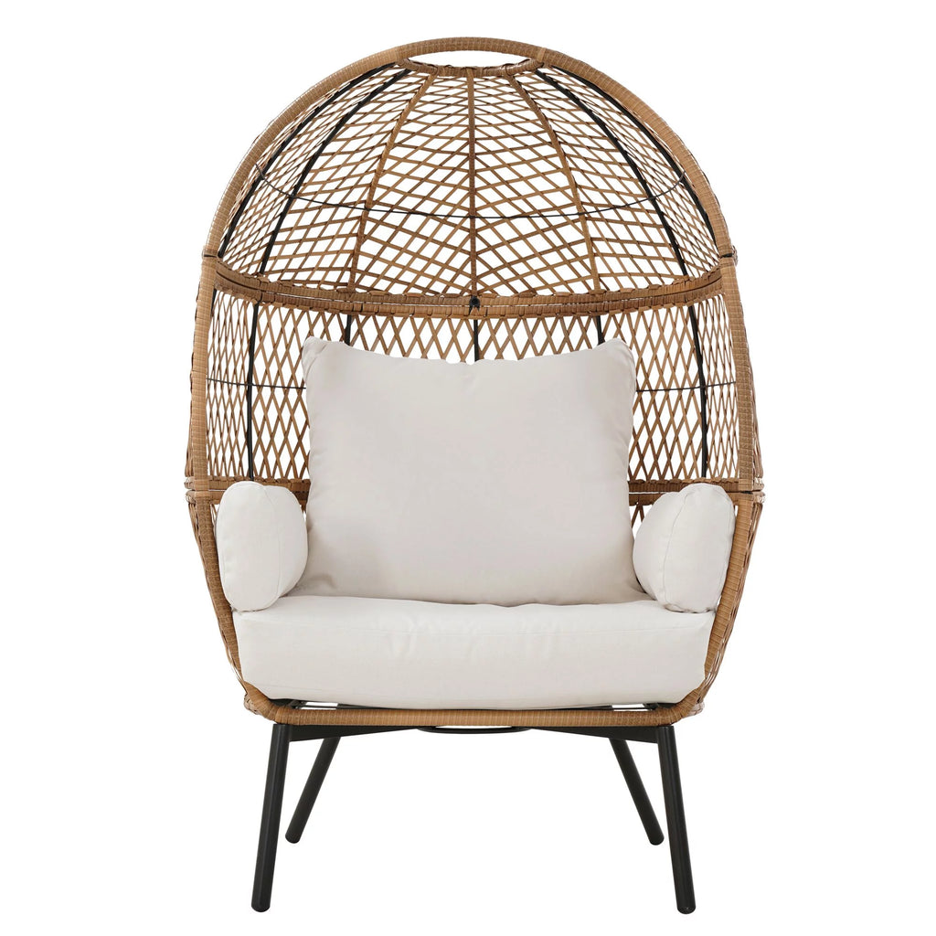 Wicker Egg Chair J86003