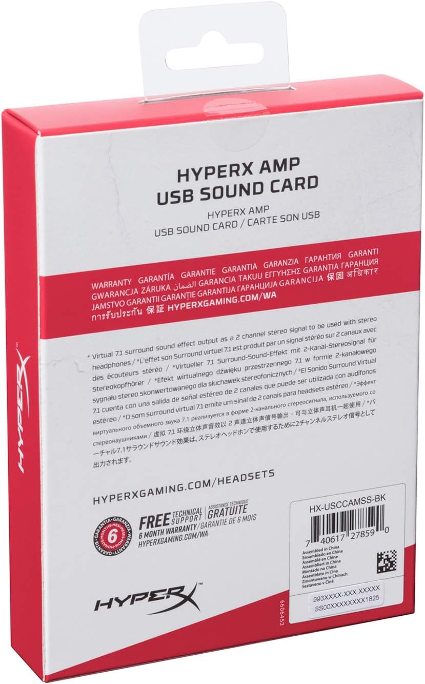 USB Sound Card with Virtual 7.1 Surround Sound S2818