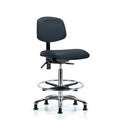 Blue Drafting Chair Y114