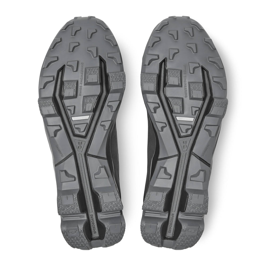 Men's Cloudventure Peak Black/Rock Trail Running Shoes P650