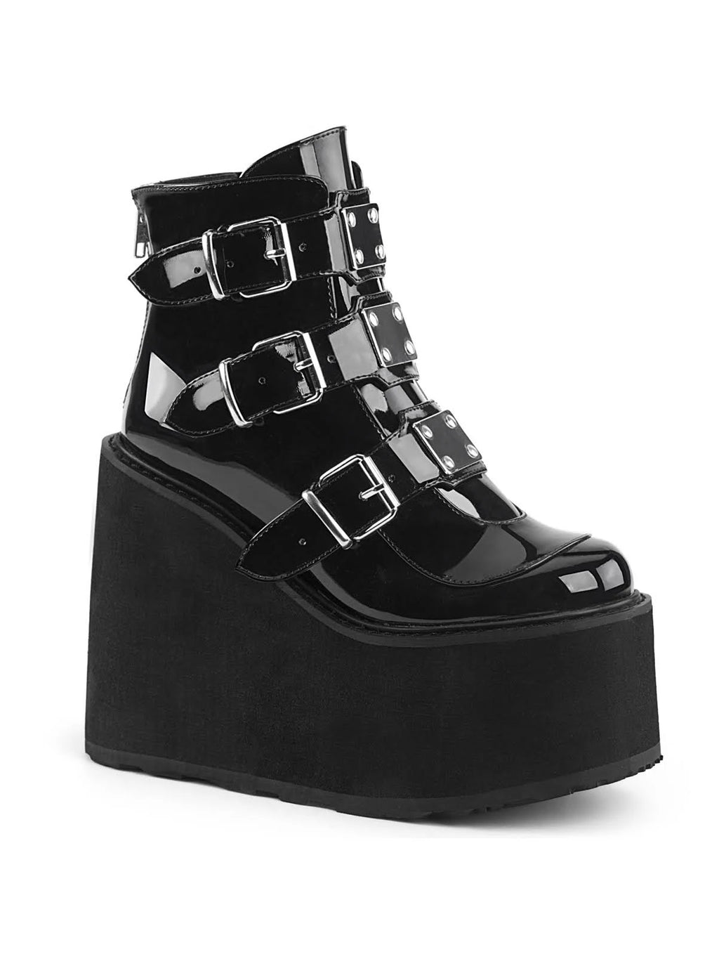 White Vegan Leather Swing-105 Shoes L524849