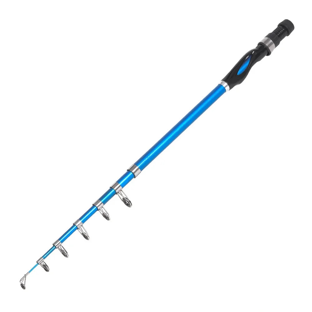 1.5m Telescopic Fishing Rod Reel Set with Storage Bag U7891