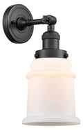 Black 1 Light Sconce V10854