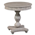 Round Turned Post Accent Table Z430698