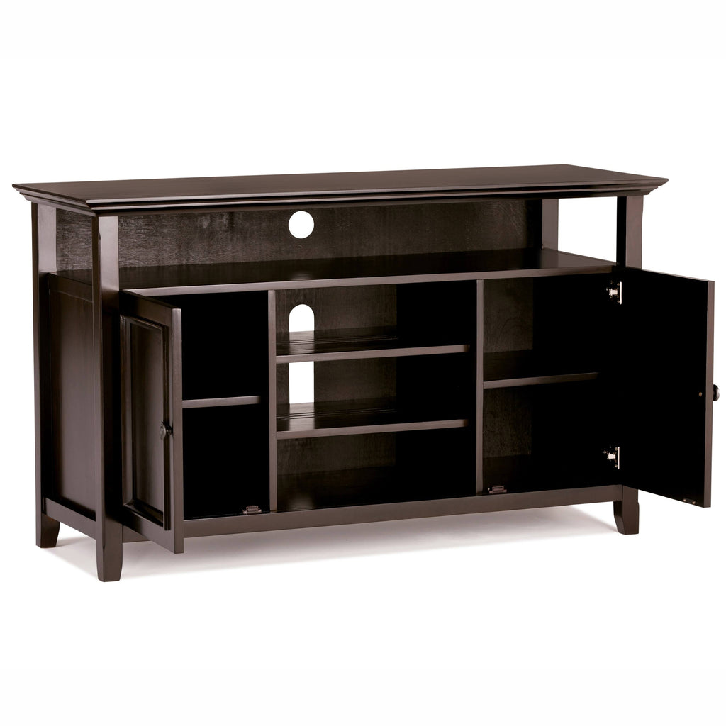 Wood Transitional TV Media Stand G386