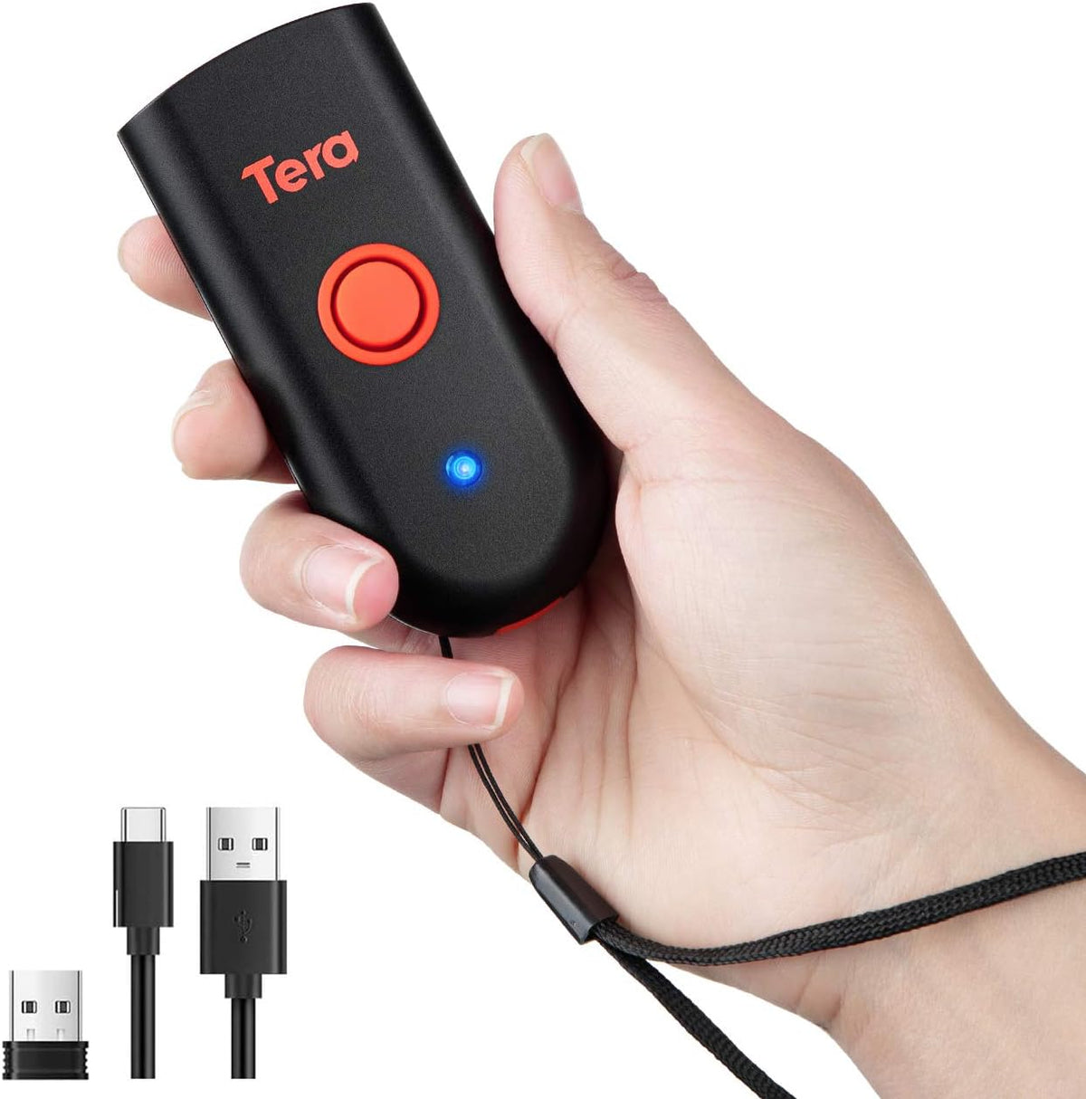 Waterproof Shockproof Mini Pocket 2D Barcode Scanner Pack of 2 S259