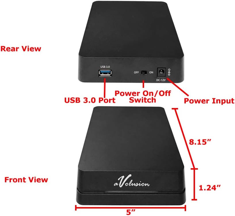10TB 7200RPM 256MB Cache USB 3.0 External Hard Drive J475028