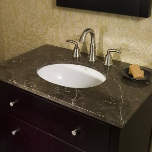 Ovalyn Undermount Bathroom Sink in Bone U83169