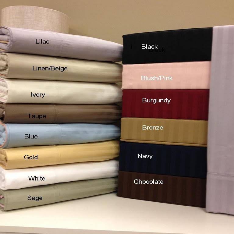 Striped Waterbed Sheets N9752