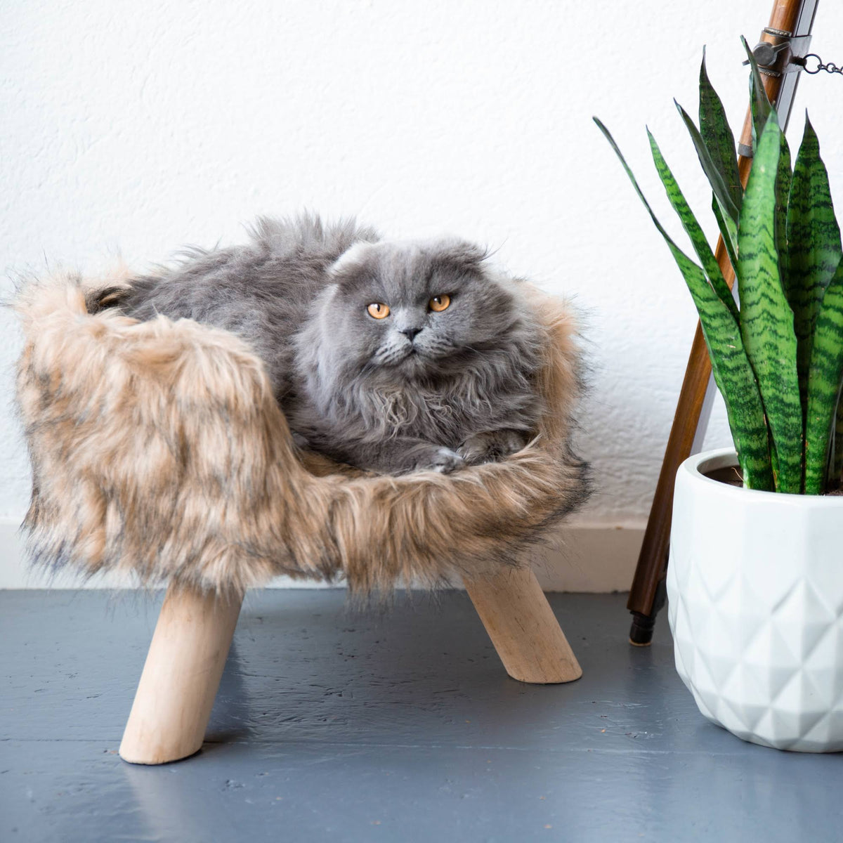 Mocca Nordic Cat Bed Z191