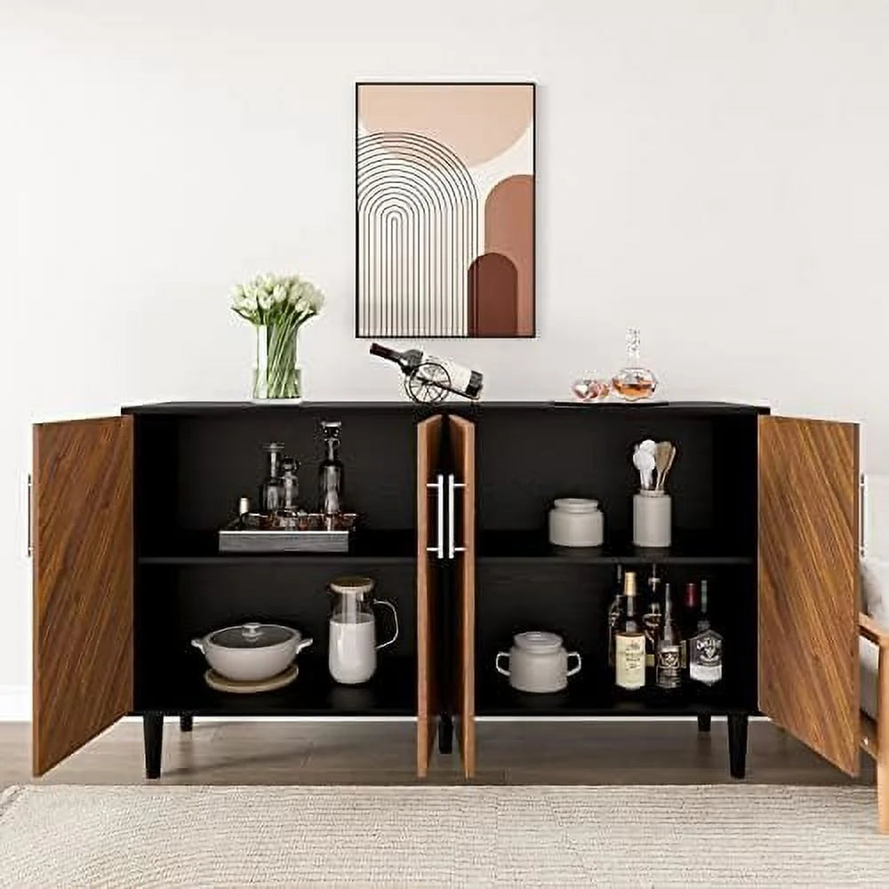 Black 4 Door Sideboard R784624