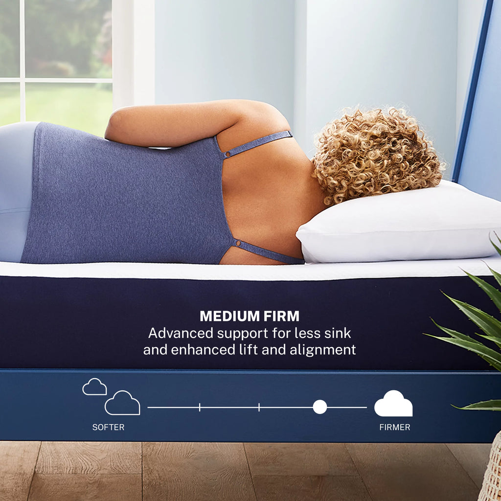 Queen Cooling Gel Foam Mattress V7494