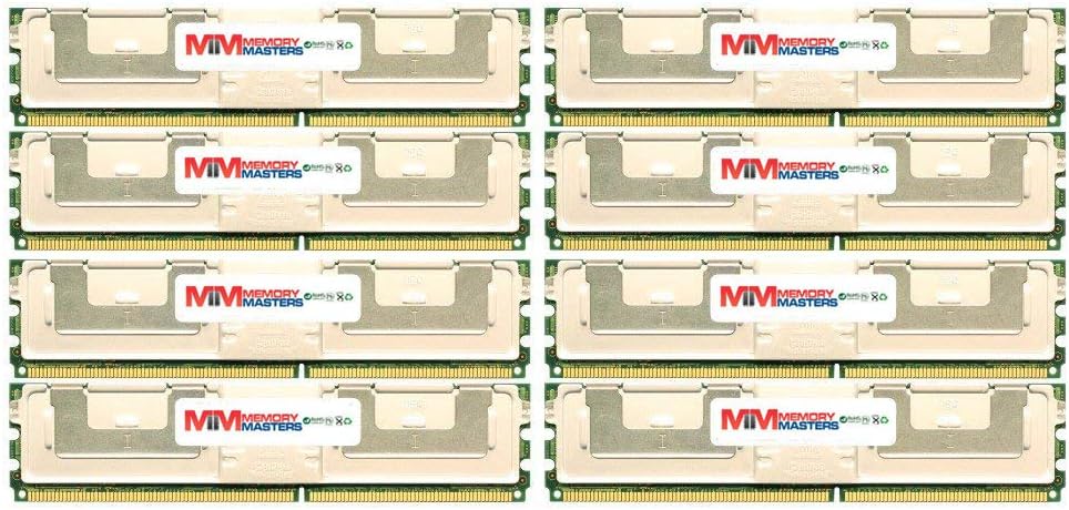 32GB (8x4GB) DDR2-667MHz PC2-5300 ECC FBDIMM 2Rx4 1.8V Fully Buffered Memory Pack of 2 J8488