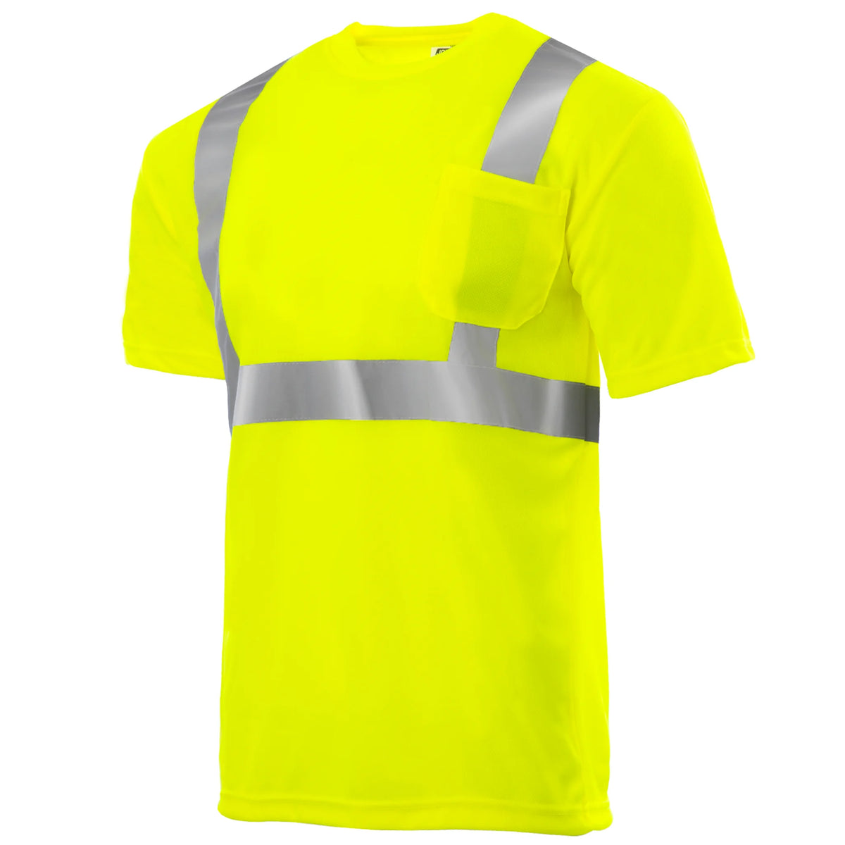 5-Pack Hi-Vis Short-Sleeve Work Safety T-Shirt M8099