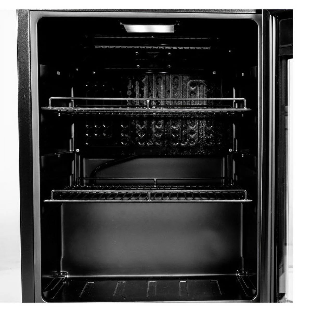 2.1 Cu Ft Black and Stainless Commercial Merchandiser K2166