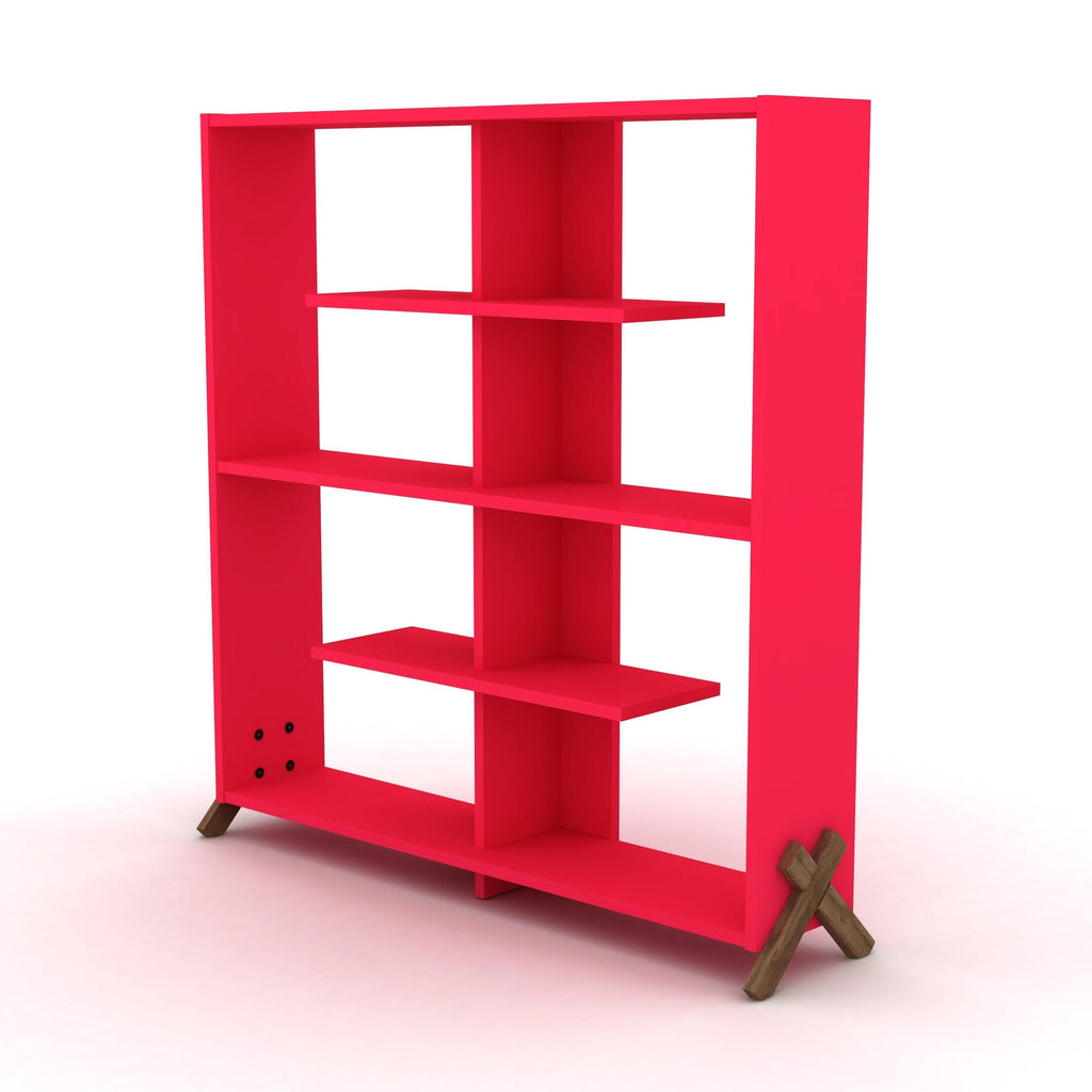 White Bookcase W5550