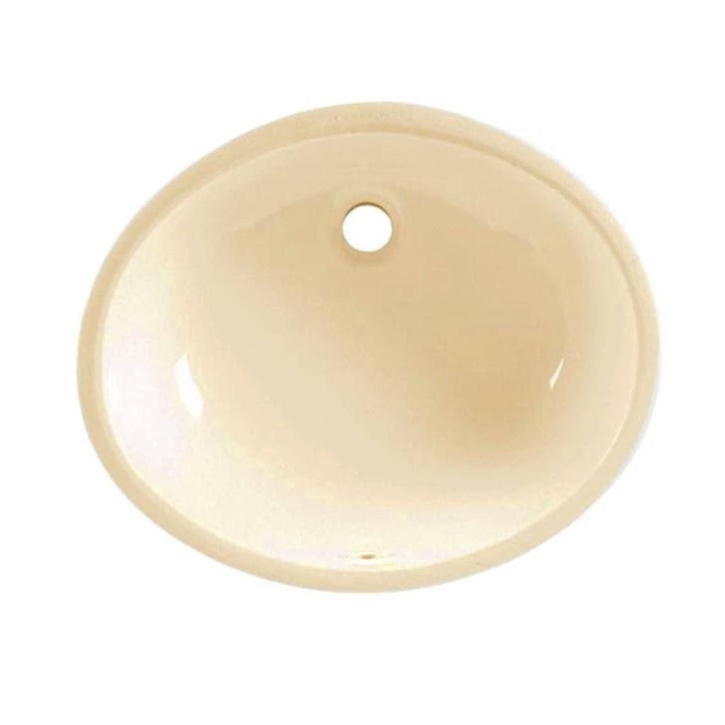 Ovalyn Undermount Bathroom Sink in Bone U83169