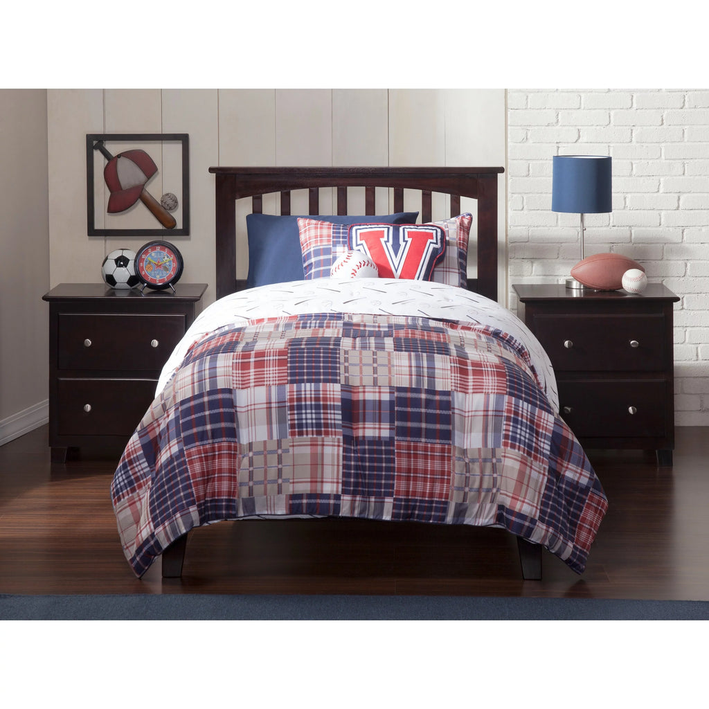 Espresso Twin-size Platform Bed R402