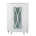 White Corner Floor Cabinet Y4193