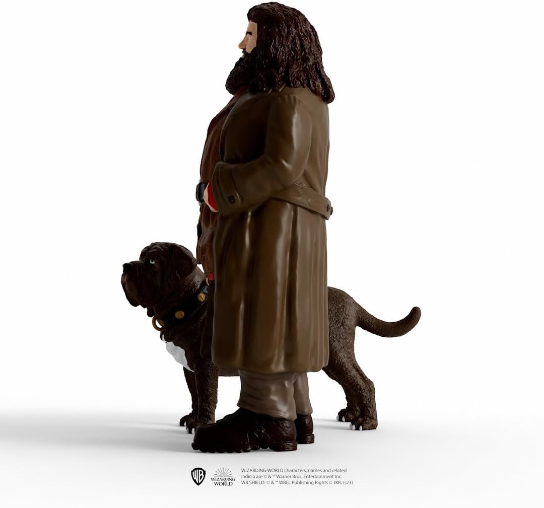 2-Piece Set with Hagrid & Fang Figurines P2237