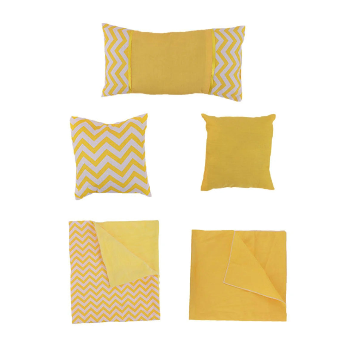 18 inch Doll Bedding Set Yellow E727128