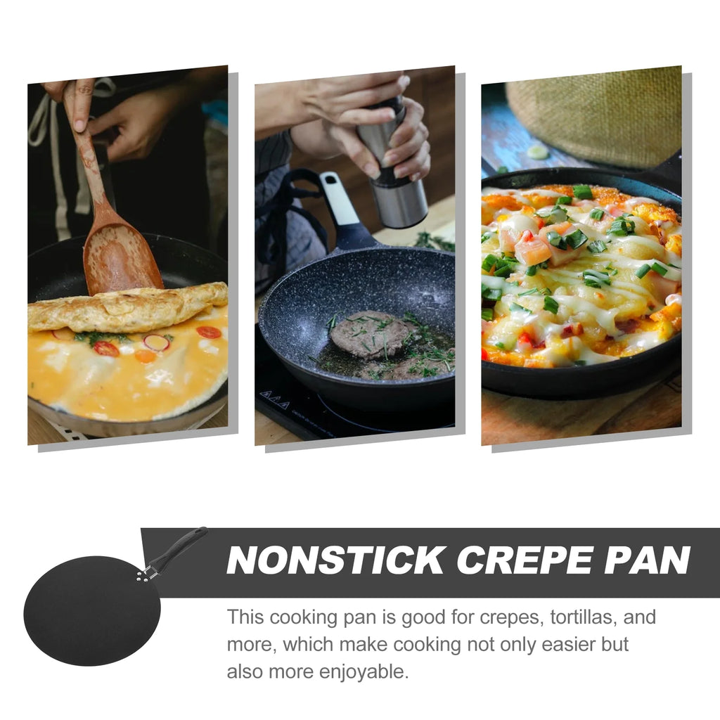 Nonstick Flat Skillet Crepe Maker Y79948