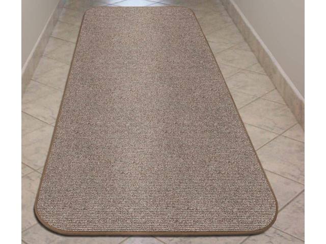 Pebble Beige Skid-Resistant Carpet Runner N904