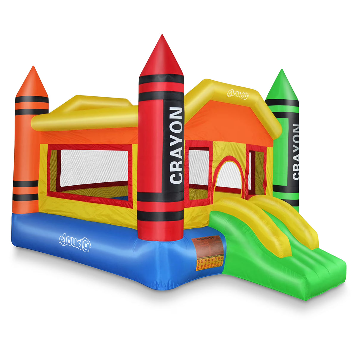 Mini Crayon Bounce House Inflatable Bouncer R126