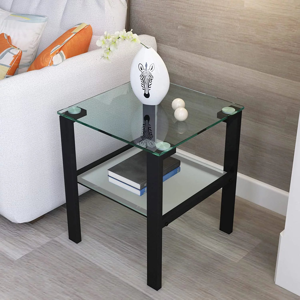 Glass Coffee Table End Table E65628