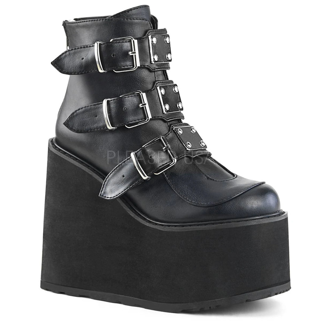 White Vegan Leather Swing-105 Shoes L524849