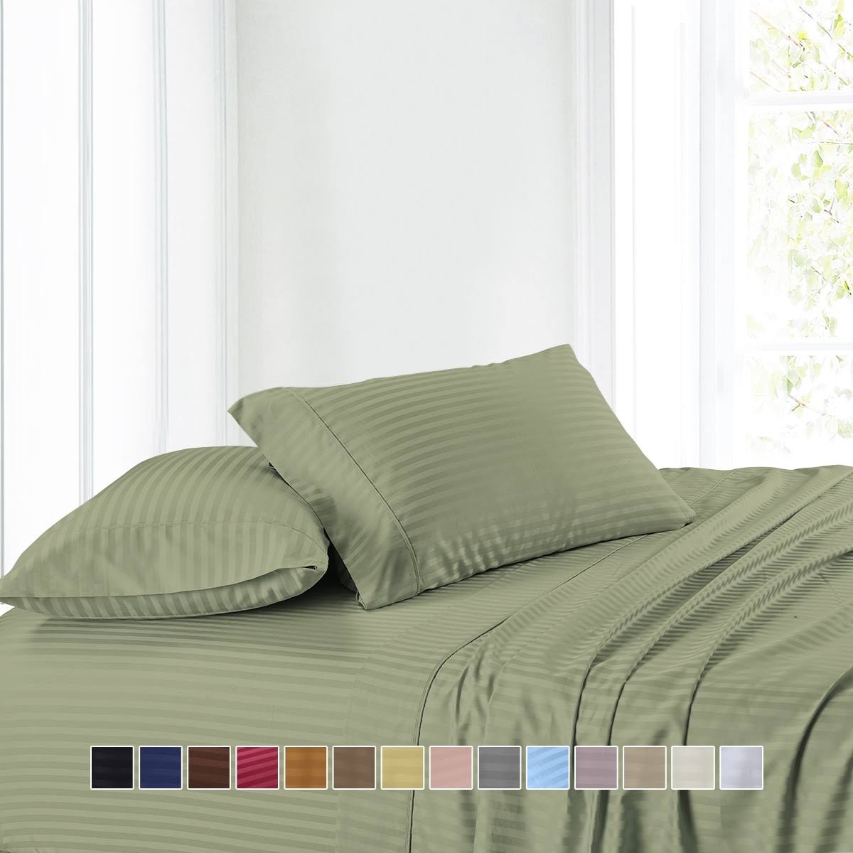 Striped Waterbed Sheets N9752