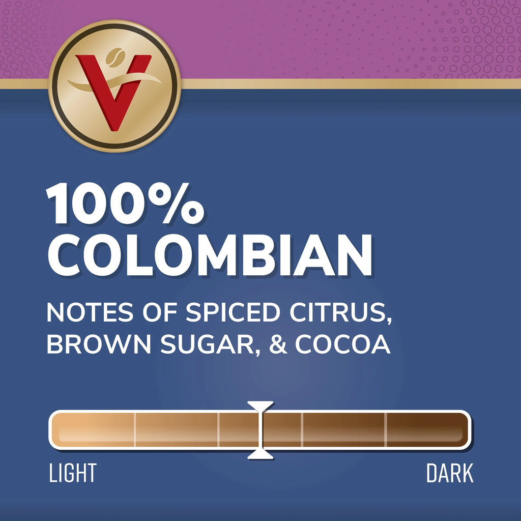 100% Colombian Coffee Single Serve Coffee Pods O74110