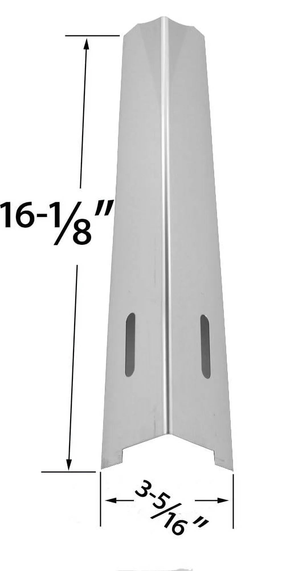4-Pack Stainless Heat Plate for Gas Grill Z822