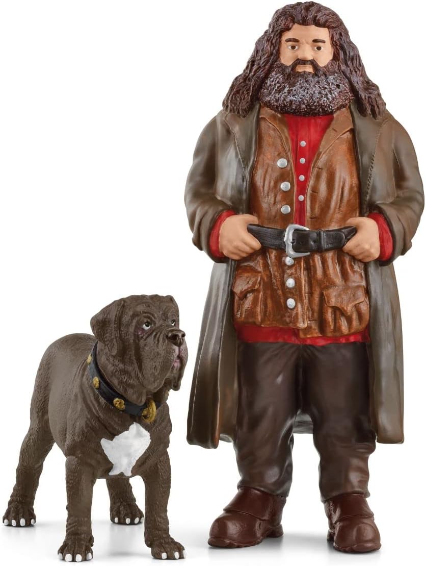 2-Piece Set with Hagrid & Fang Figurines P2237