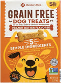 Grain Free Peanut Butter Flavored Dog Treats 5 Pound P578